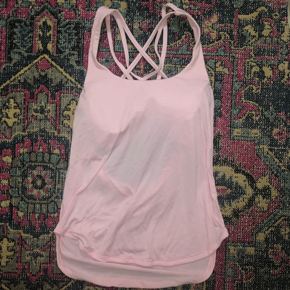 Pink Lululemon Tank